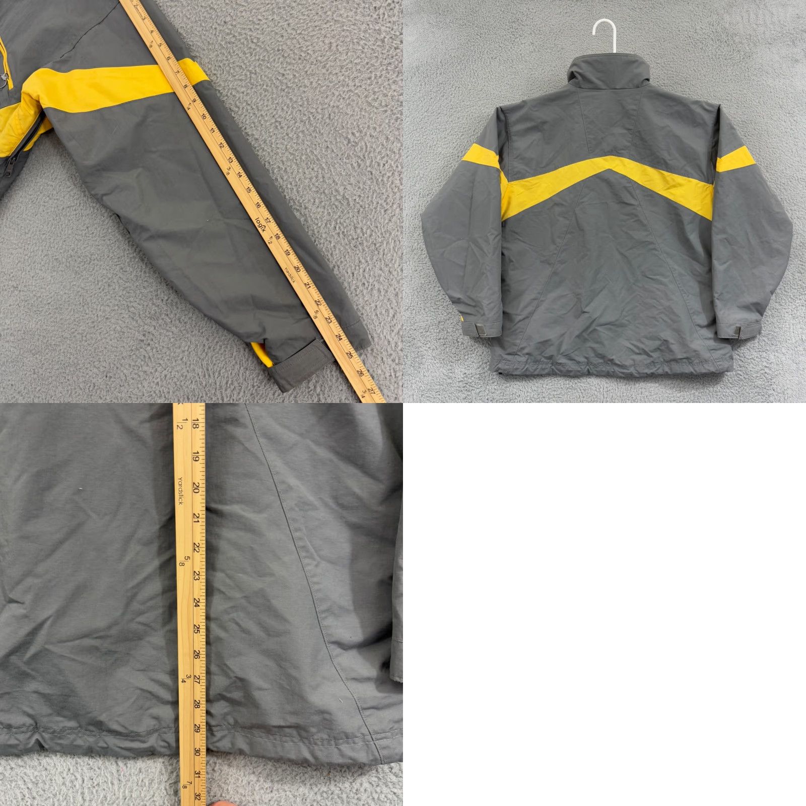 Vintage VINTAGE Columbia Jacket Mens Large Gray Convert Ski Snow Parka Lined Zip Outdoor Size US L / EU 52-54 / 3 - 9 Thumbnail