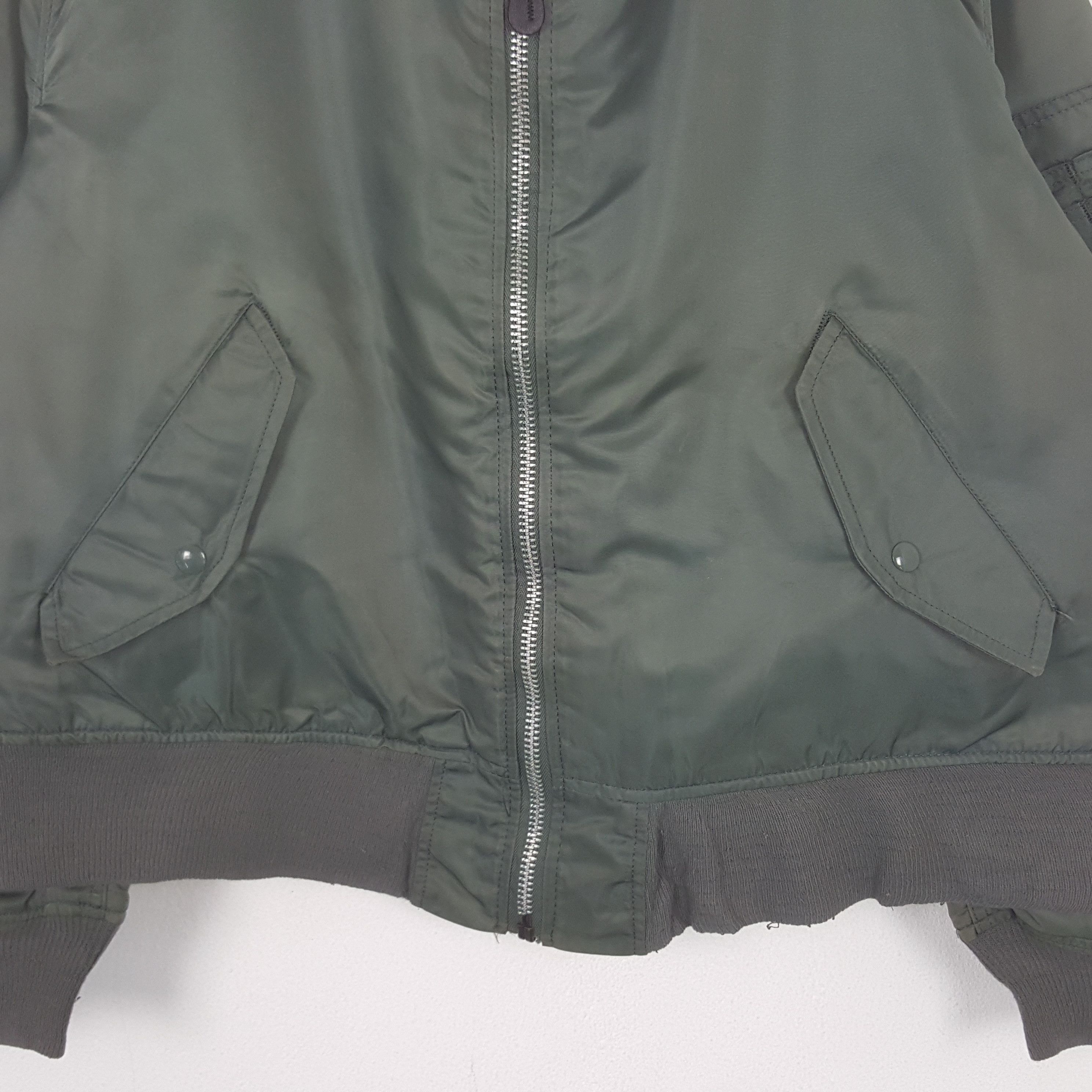 Alpha Industries Vintage Alpha Industries X Hysteric Custom Bombers Jacket 34 Size US XXL / EU 58 / 5 - 4 Thumbnail