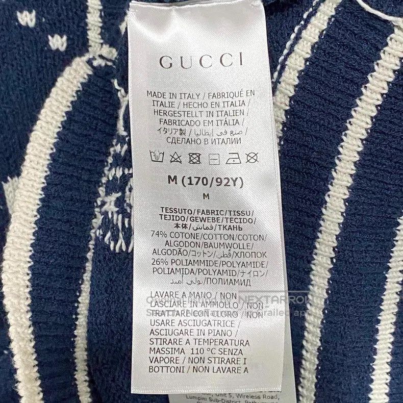 Gucci Gucci Dark blue old flower full print cardigan coat Size M / US 6-8 / IT 42-44 - 5 Thumbnail