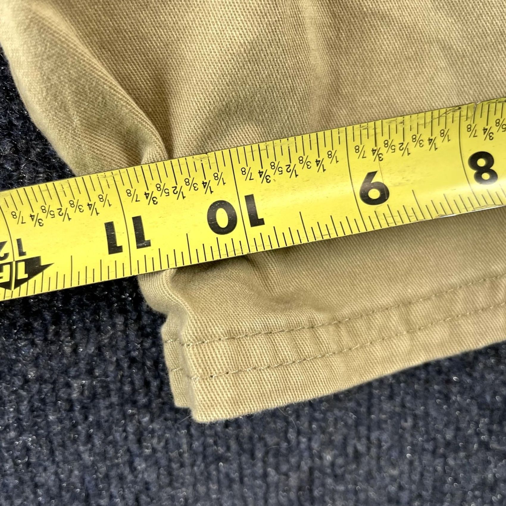 Wrangler VINTAGE: Wrangler Cargo Shorts Mens 36 Beige Stretch Relaxed Fit Casual Pockets Workwear Size US 36 / EU 52 - 7 Thumbnail