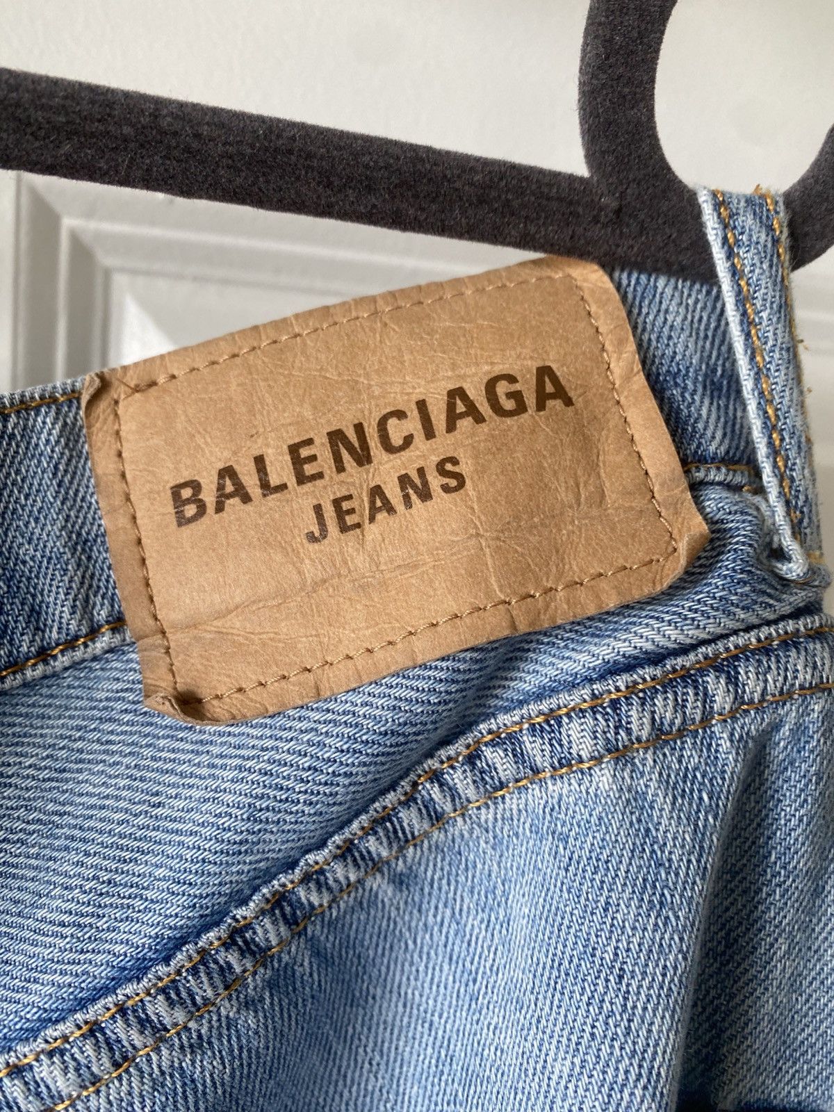 Balenciaga Balenciaga Hybrid Cargo Denim Pants Size US 34 / EU 50 - 4 Thumbnail