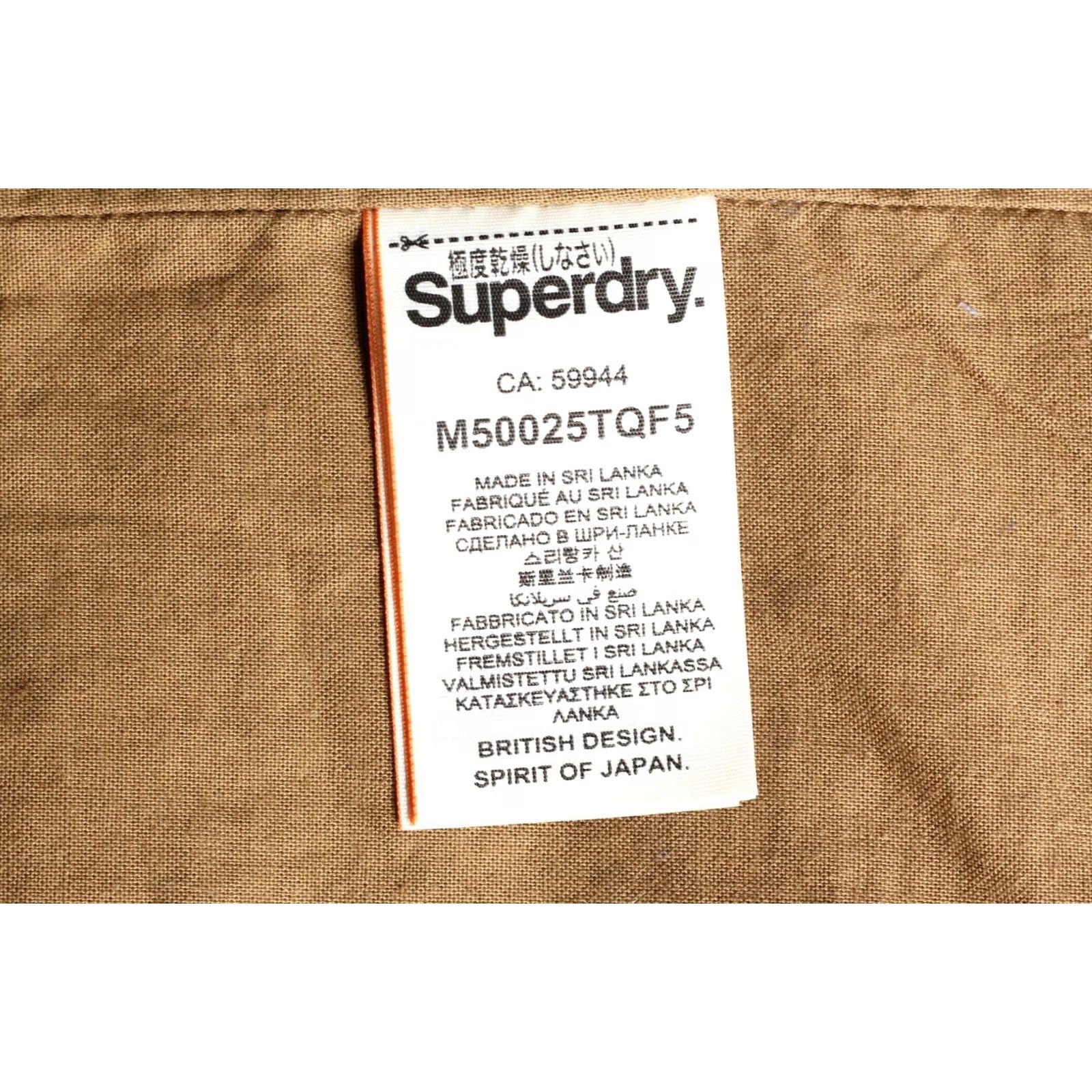 Superdry VINTAGE SUPERDRY Rookie Edition Military Field Jacket Men XS Colour Beige MJ6410 Size US XS / EU 42 / 0 - 7 Thumbnail