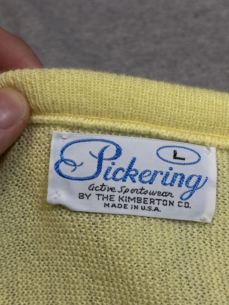 Other Vintage Pickering Yellow Sweater USA Size US M / EU 48-50 / 2 - 5 Thumbnail