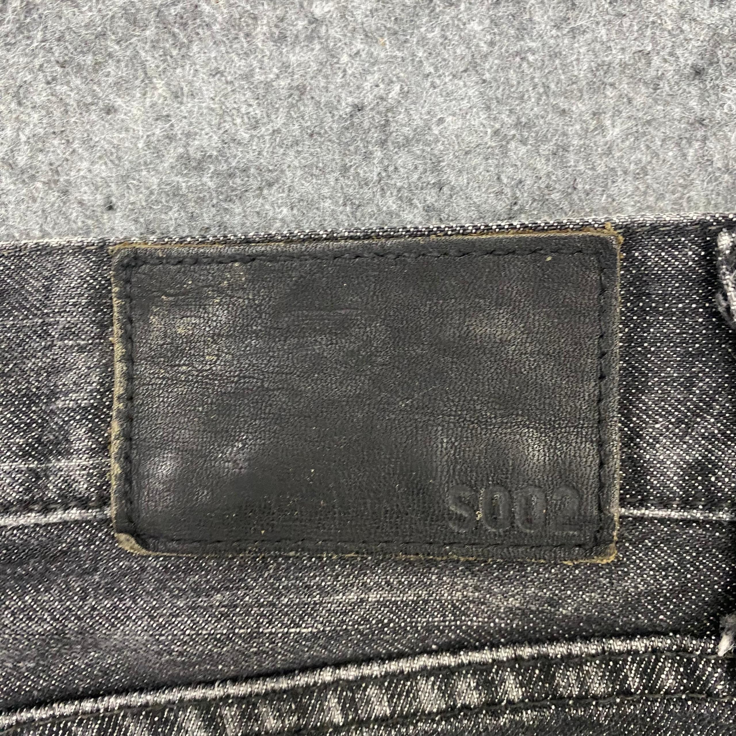 Uniqlo 💥Vintage Uniqlo Original Basic Distressed Denim Size US 36 / EU 52 - 12 Thumbnail