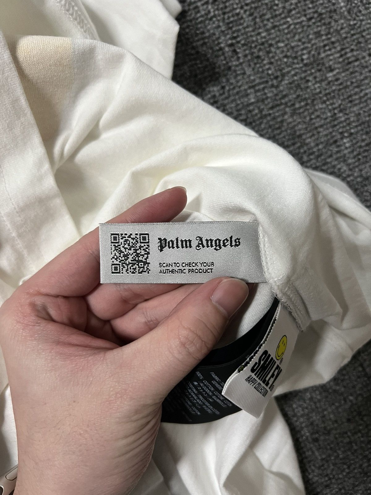 Palm Angels 「retail€449」Brand new palm angels x smiley tee shirt Size US M / EU 48-50 / 2 - 10 Thumbnail