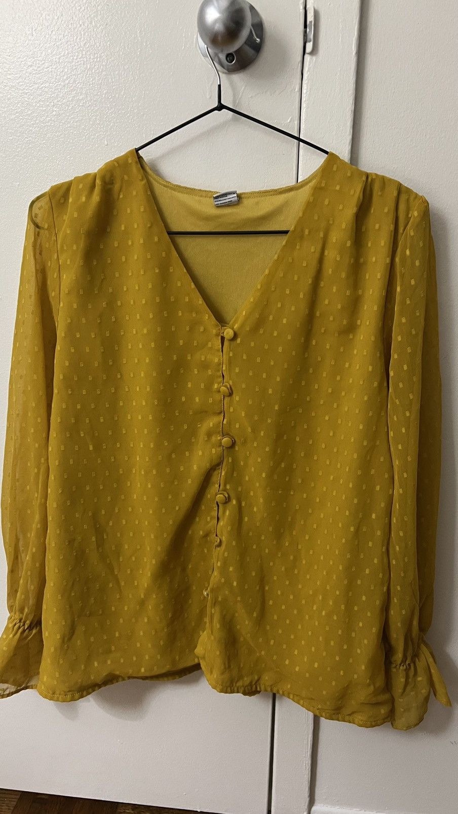 Other Yellow blouse for work Size M / US 6-8 / IT 42-44 - 1 Thumbnail