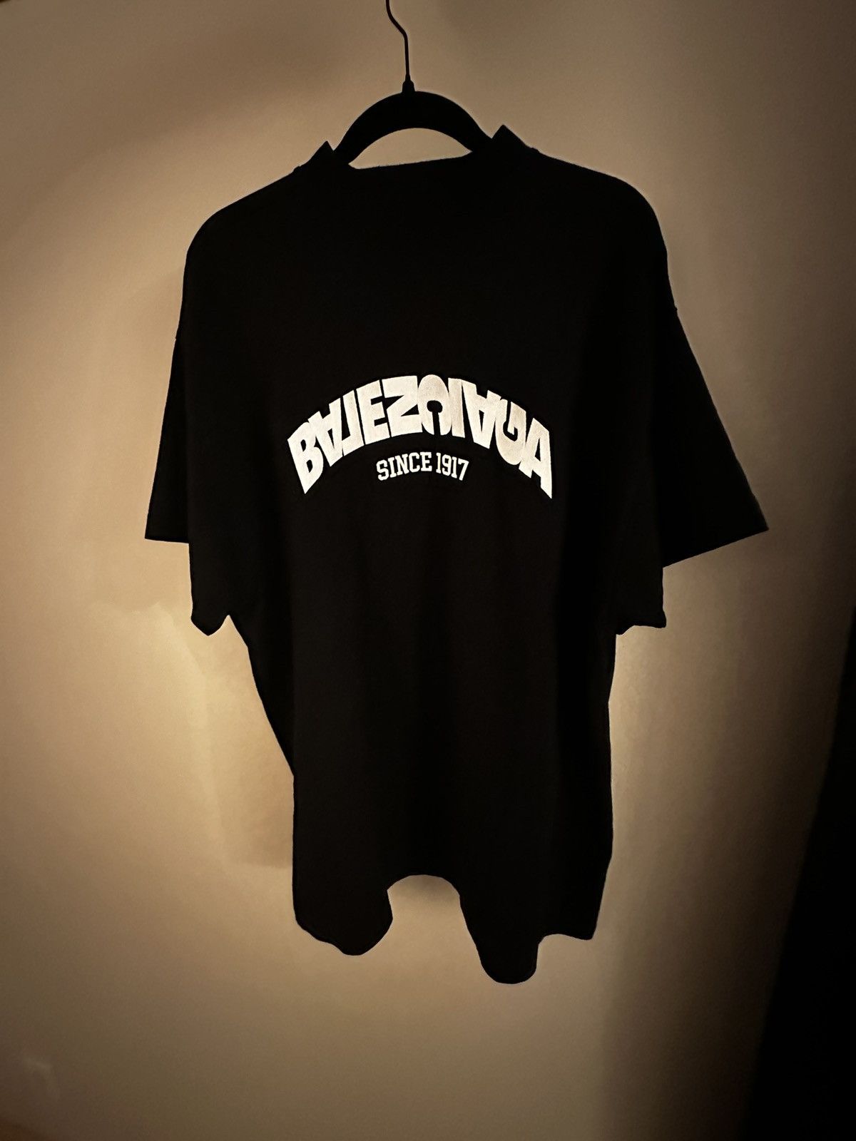 Balenciaga Balenciaga Black Mirror T-Shirt Size US M / EU 48-50 / 2 - 1 Thumbnail