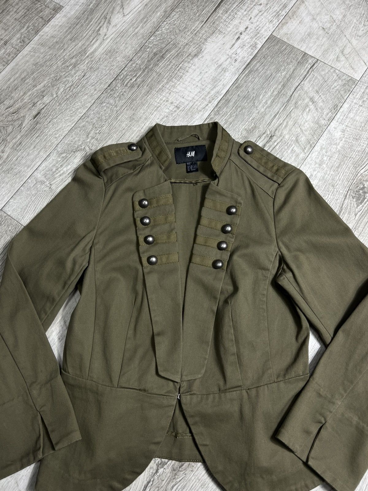 Hysteric Glamour OOs Napoleon Faded Military Jacket LGB PPFM Miss Sixty Vibe Size S / US 4 / IT 40 - 6 Thumbnail