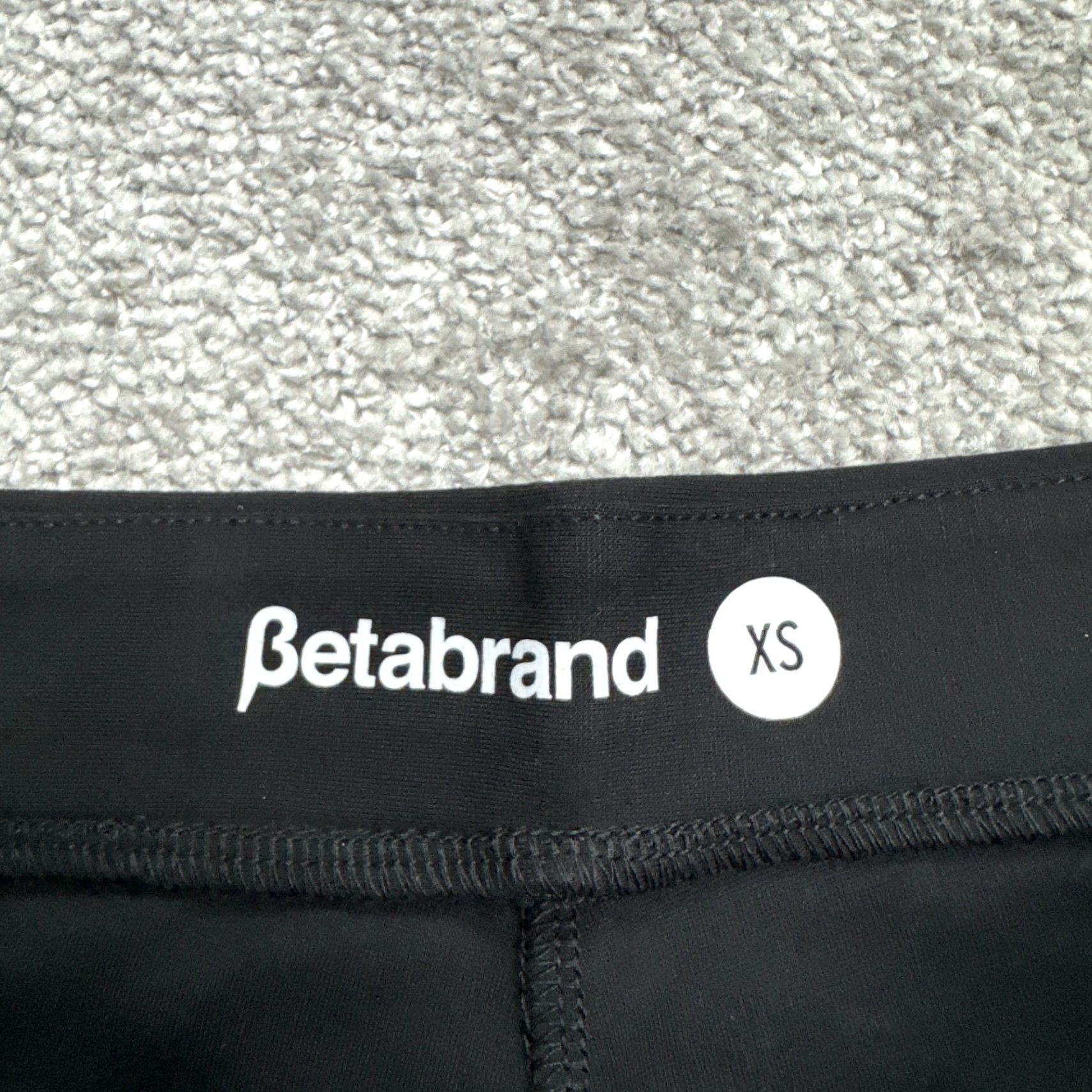 Vintage VINTAGE Betabrand Women's Jogger Pants XS Black Stretch Casual Travel 2010s Size 26" / US 2 / IT 38 - 7 Thumbnail