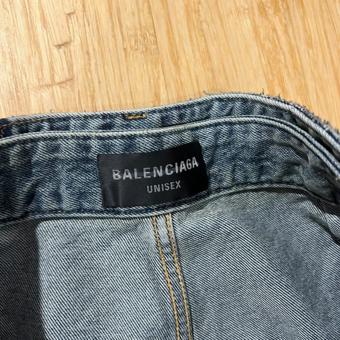 Balenciaga Balenciaga Mudwash Apron Pants Size US 31 - 5 Thumbnail