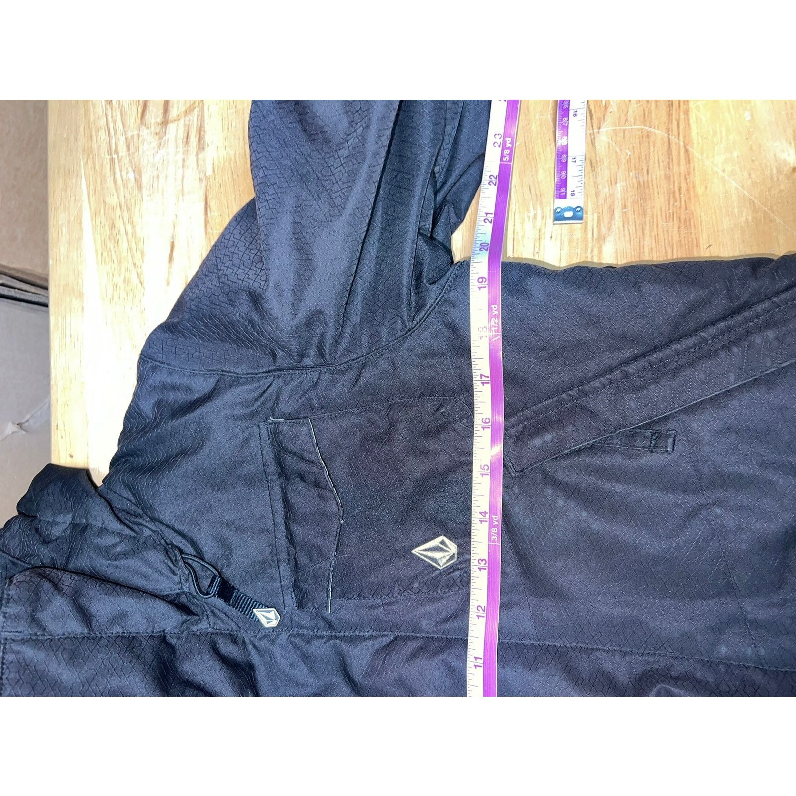 Vintage Volcom Thermonite Jacket Ski Snowboard Black Full Zip Puffer Size US S / EU 44-46 / 1 - 11 Thumbnail