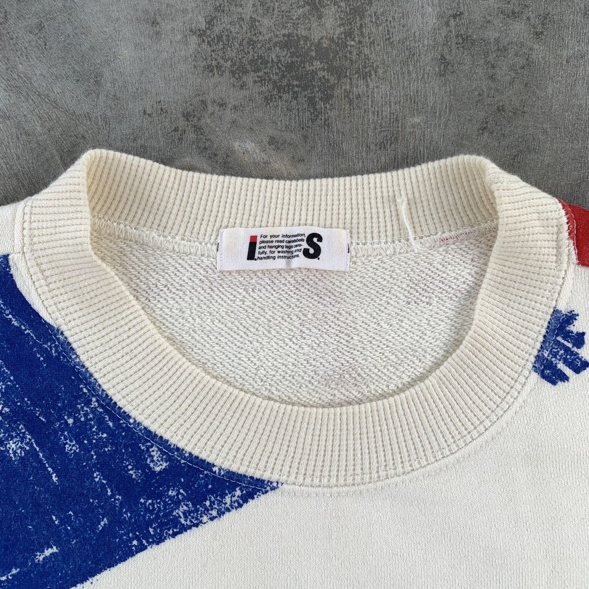 Issey Miyake Vintage Issey Miyake Paint Design Sweatshirt Size US M / EU 48-50 / 2 - 4 Thumbnail