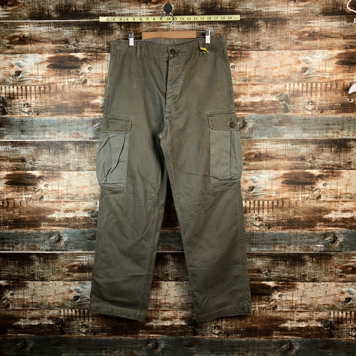Post Overalls D Post Oalls Green Cargo Multipocket Pants #A2560 Size US 34 / EU 50 - 1 Thumbnail