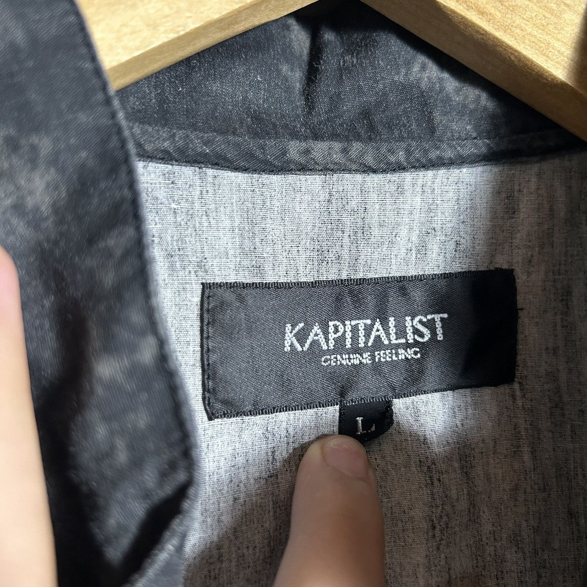 Japanese Brand Kapitalist Japanese Brand Shirt Size US L / EU 52-54 / 3 - 4 Thumbnail