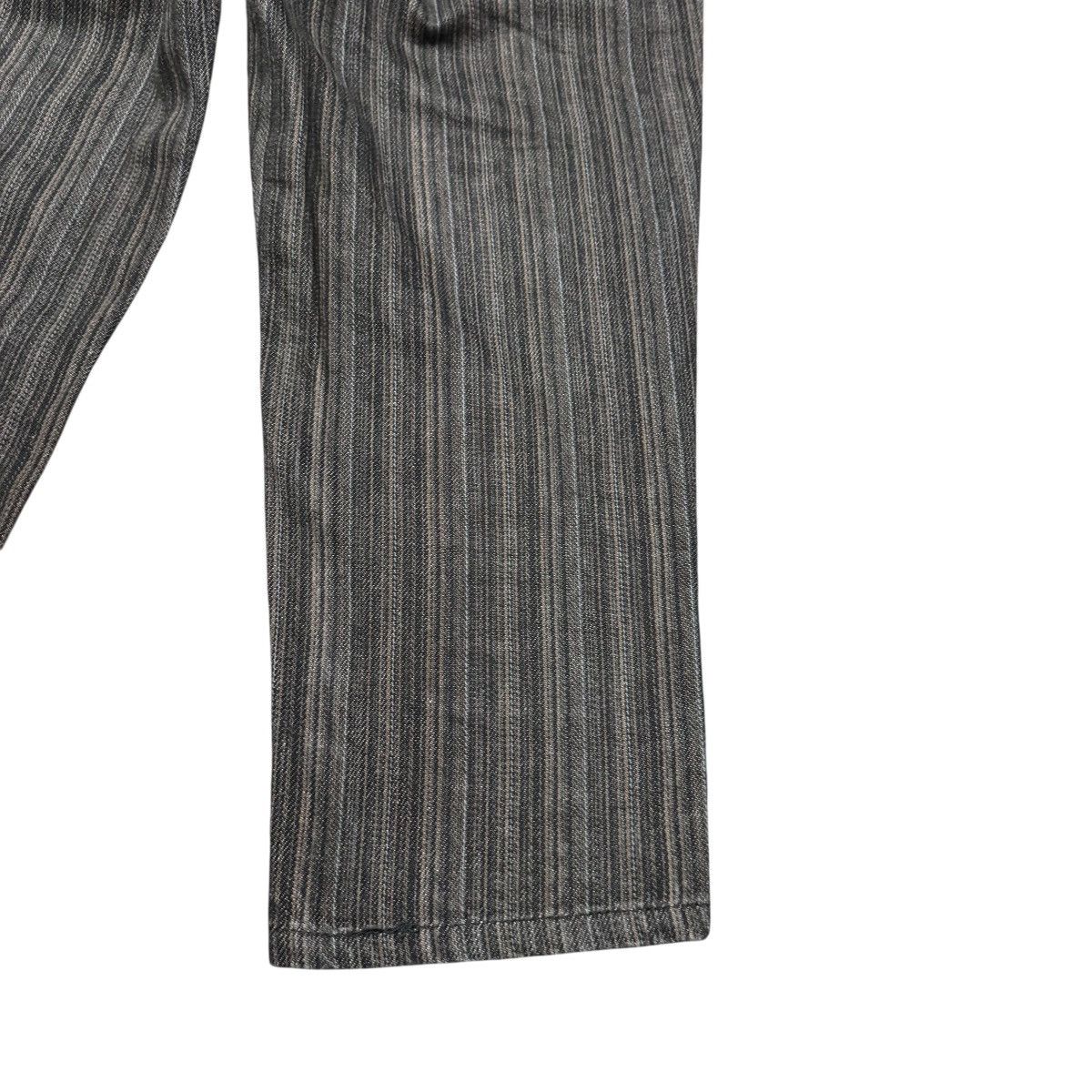 Vivienne Westwood Vivienne Westwood Pinstriped Low Rise Cropped Pants Size 29" - 15 Thumbnail