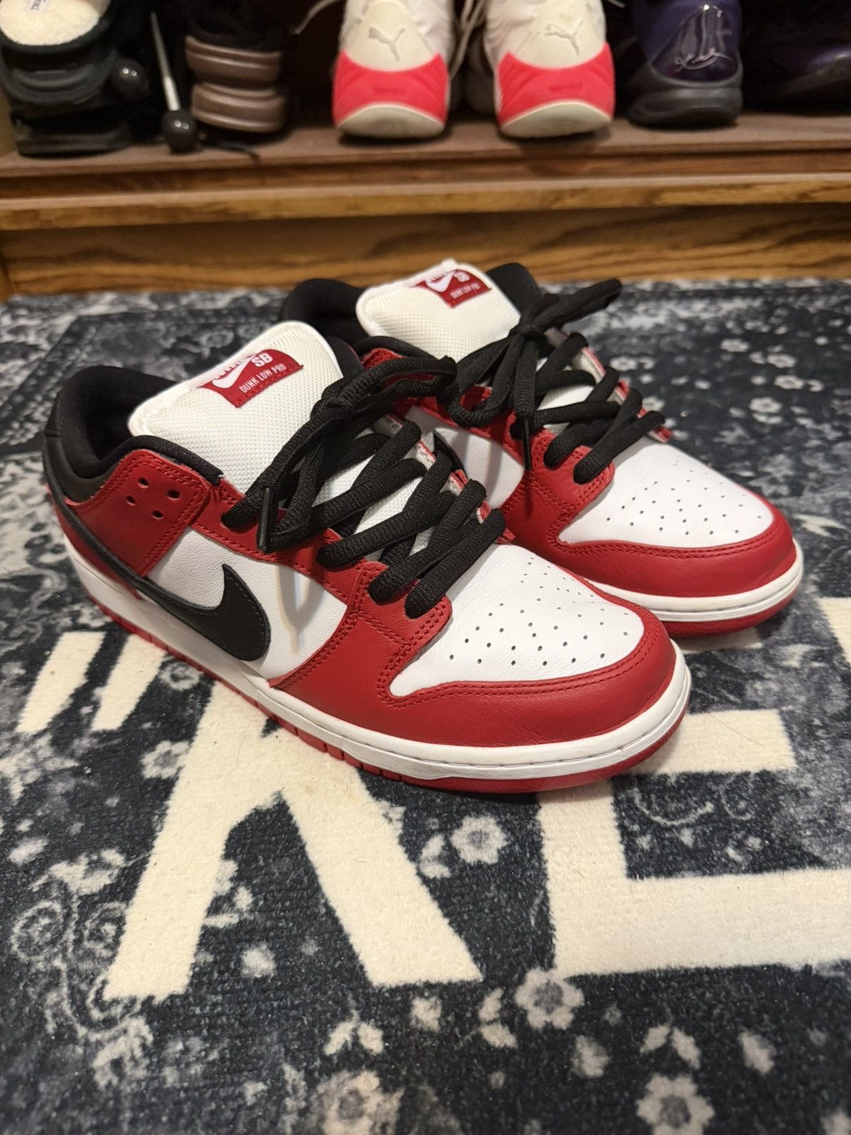 Nike SB NIKE DUNK LOW SB "CHICAGO" Size US 9.5 / EU 42-43 - 1 Thumbnail