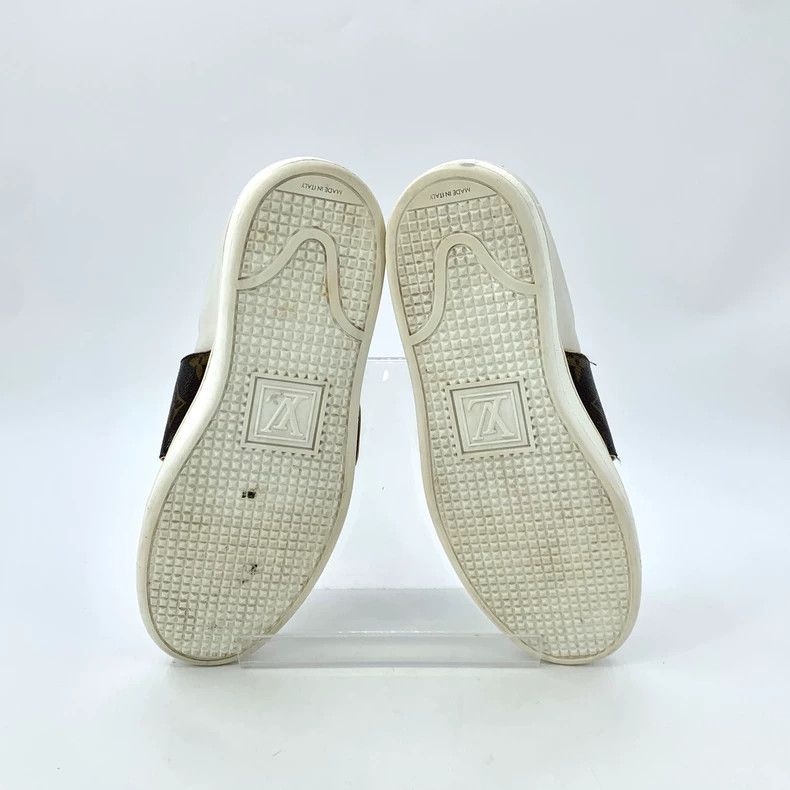Louis Vuitton Louis Vuitton White logo presbyopic velcro lace-up board s Size US 5 / IT 35 - 5 Thumbnail