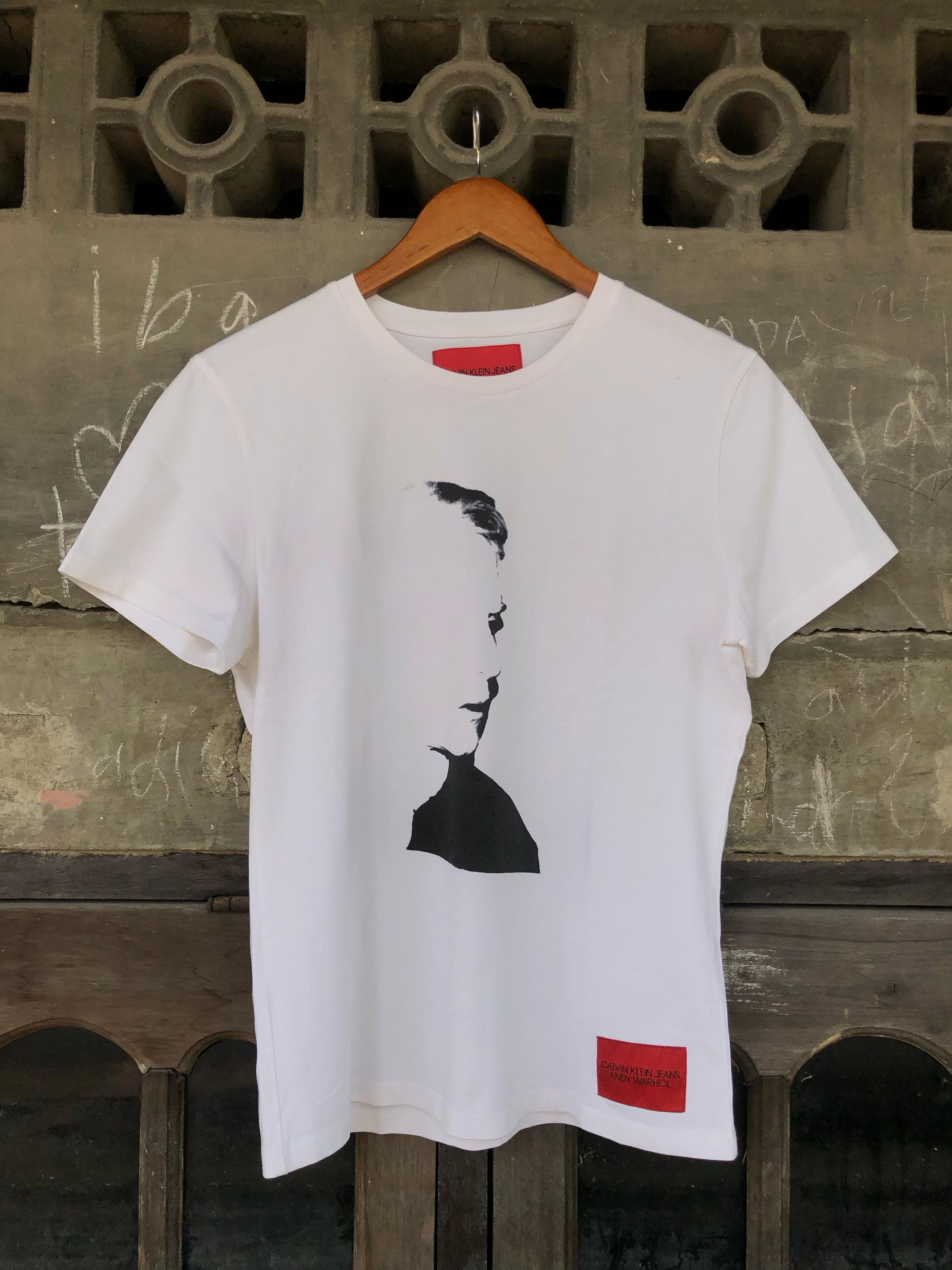 Calvin Klein Andy Warhol tee by Raf Simons
