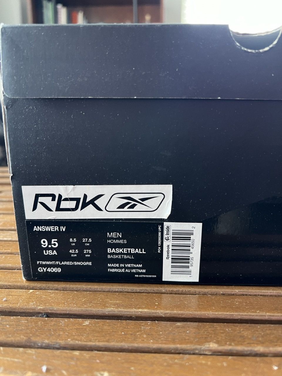 Reebok PACKER X ANSWER IV OG "WHITE" PRADA Size US 9.5 / EU 42-43 - 8 Thumbnail