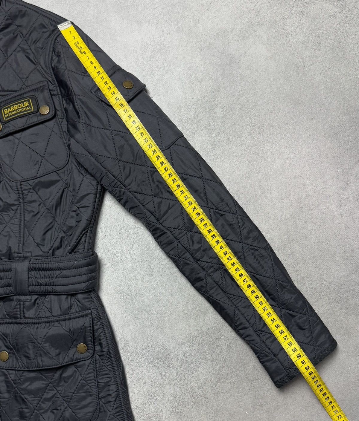Barbour Barbour International Polarquilt Quilted Jacket Biker Size S / US 4 / IT 40 - 19 Thumbnail