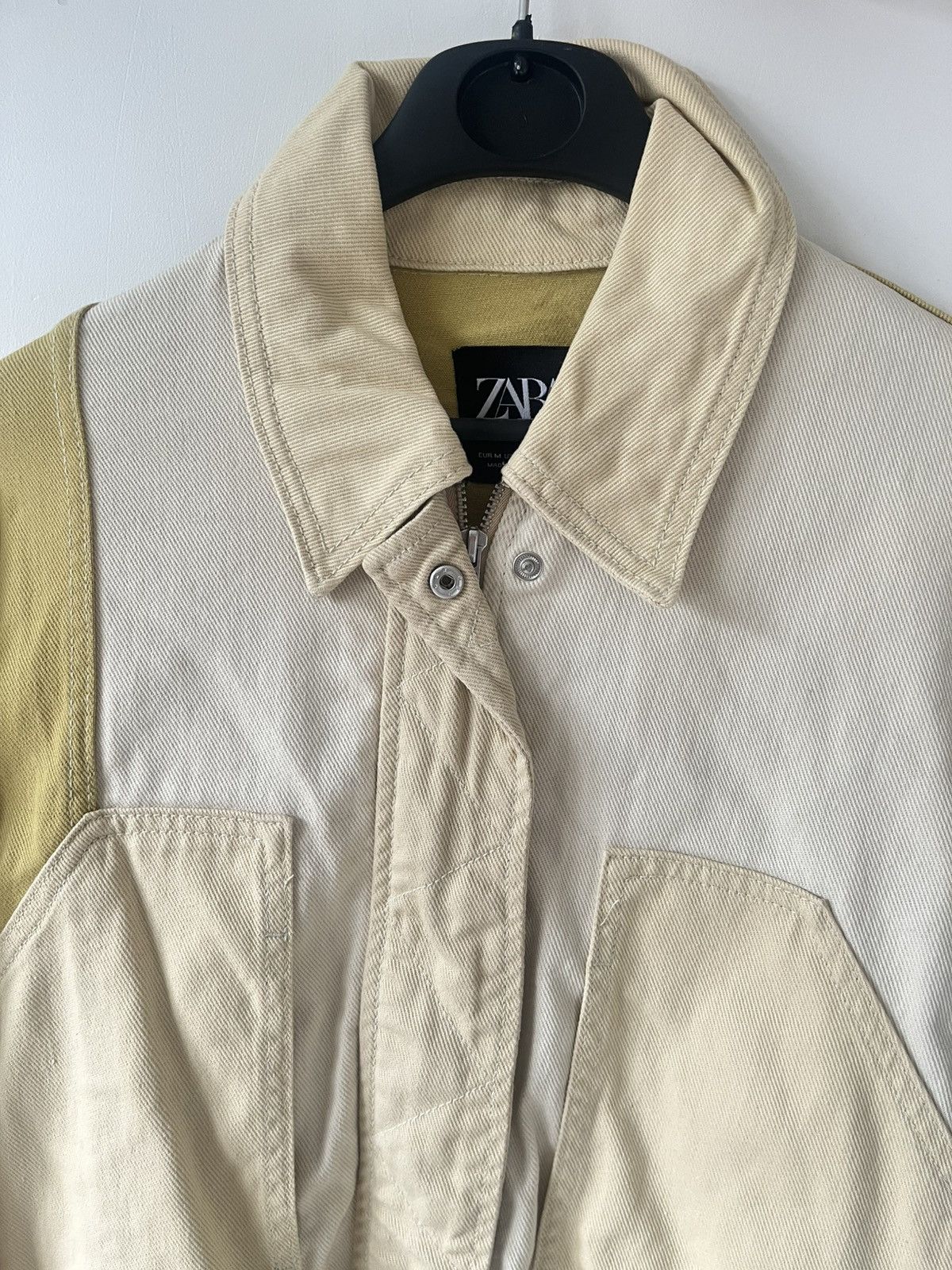Zara Jacket veste en jeans denim Size S / US 4 / IT 40 - 1 Thumbnail