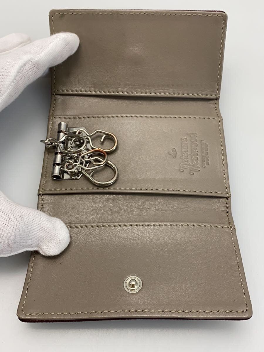 Vivienne Westwood Vivienne Westwood Burgundy Key Case – Tokyo Import Size ONE SIZE - 5 Thumbnail