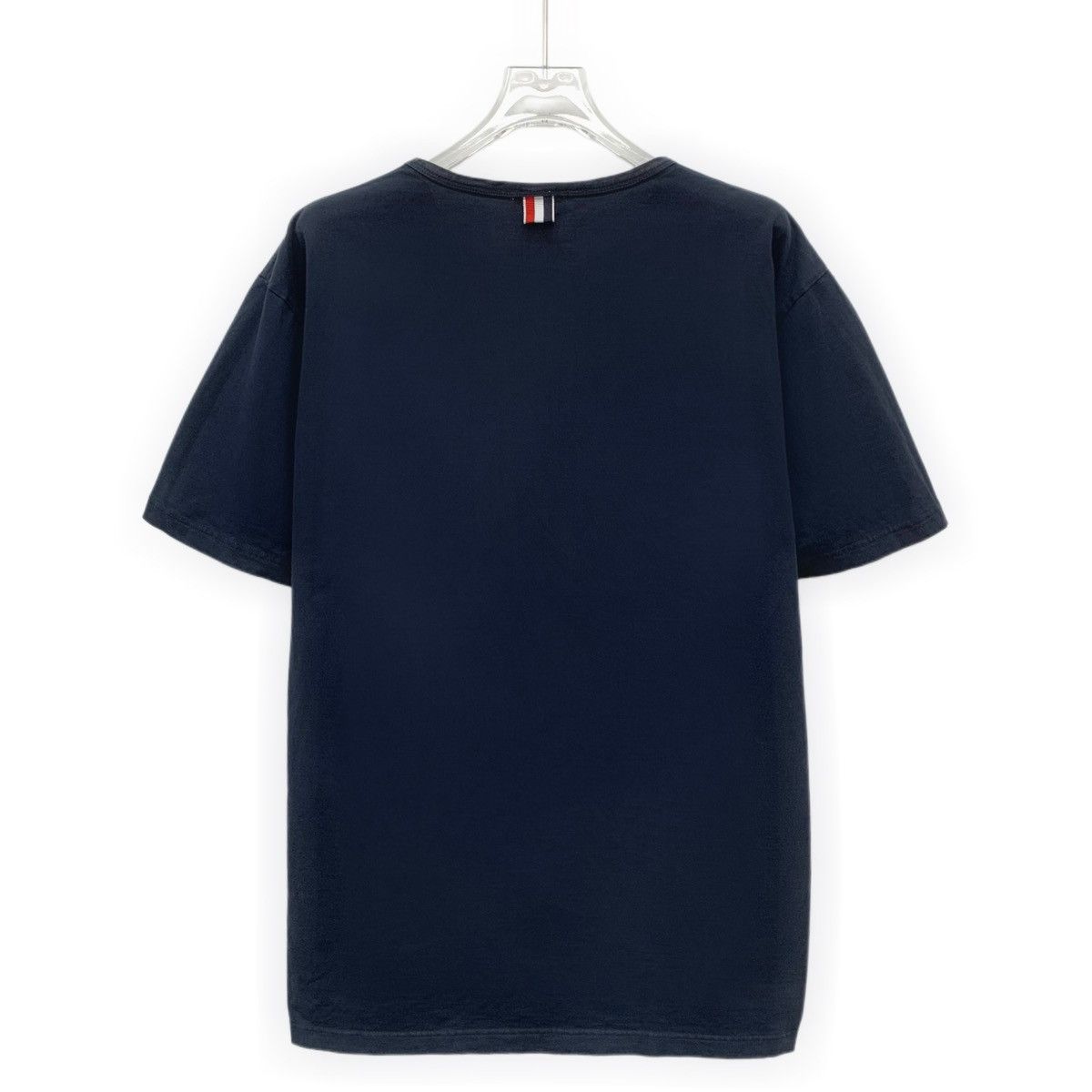 Thom Browne Thom Browne Navy Stripe Cotton Short Sleeve T-Shirt K26WX Size US L / EU 52-54 / 3 - 2 Thumbnail