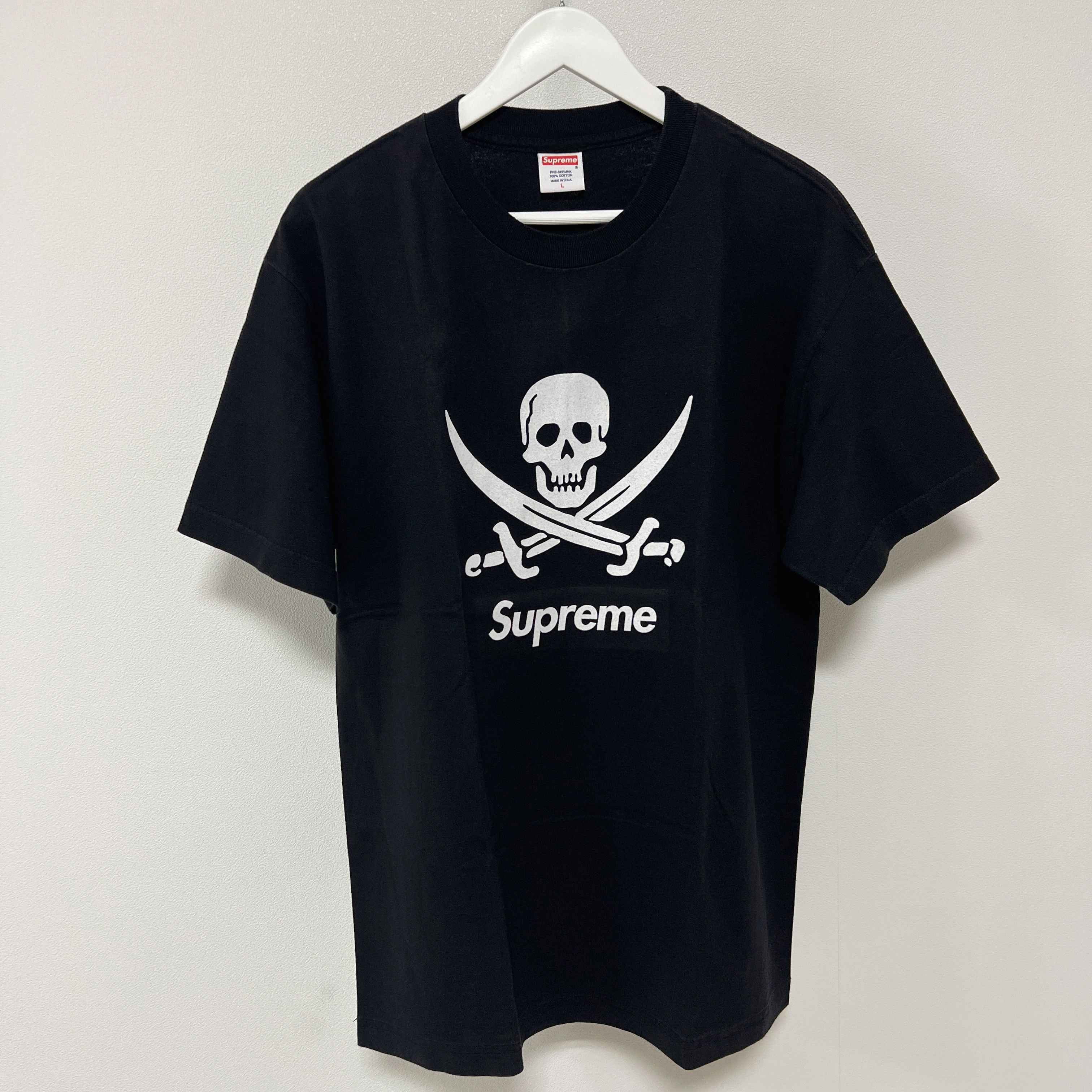 Neighborhood × Supreme Supreme SS07 Neighborhood Skull Box Logo Tee Black Size US L / EU 52-54 / 3 - 3 Thumbnail