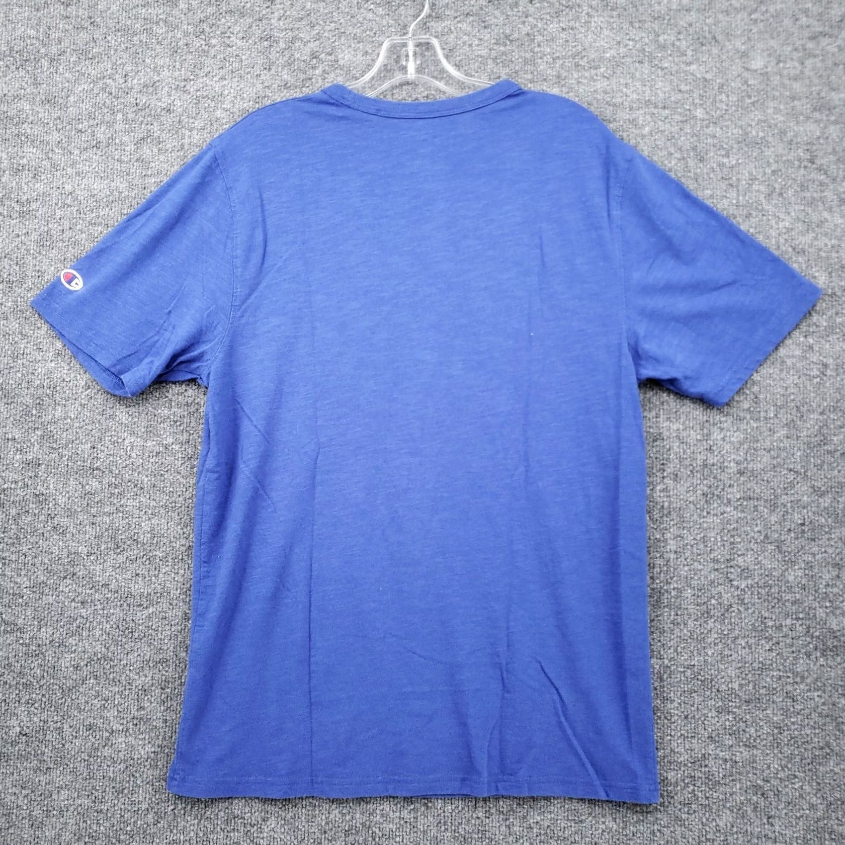 Champion Champion T-Shirt Mens M Medium Blue Crew Neck Short Sleeve Athleticwear Tee Size US M / EU 48-50 / 2 - 2 Thumbnail