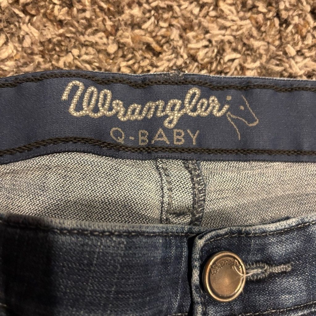 Wrangler Women’s Wrangler QBaby Jeans Size 31" - 4 Thumbnail