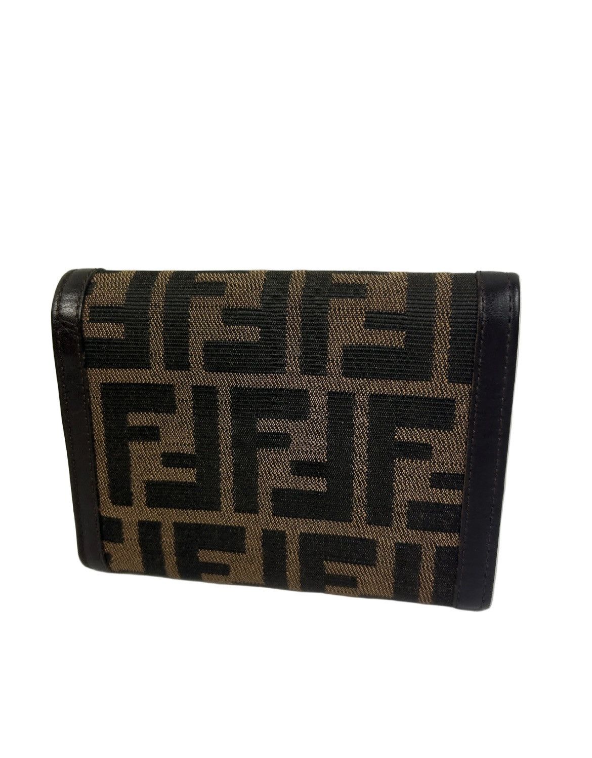 Fendi Fendi Zucca Monogram Trifold Wallet Size ONE SIZE - 2 Thumbnail