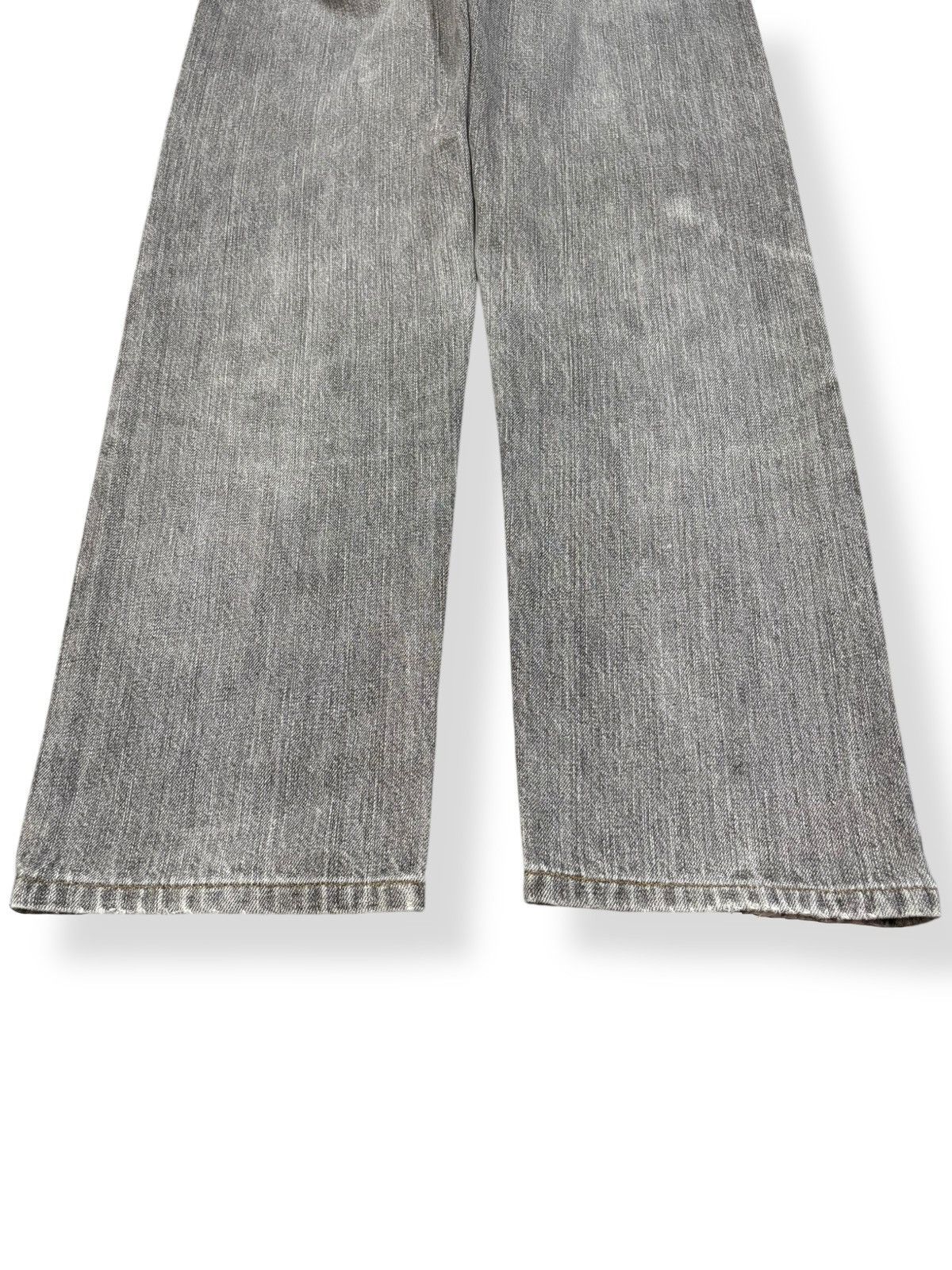 Japanese Brand Vintage Japanese Brand Junmen Black Faded Distressed Jeans Size US 30 / EU 46 - 11 Thumbnail