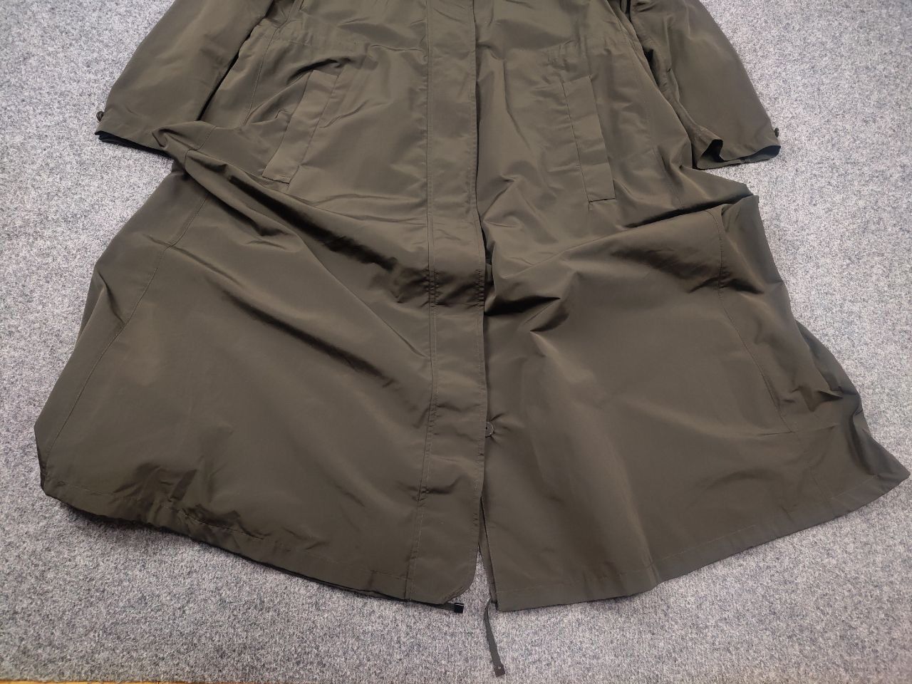 Max Mara 'S Max Mara Italy Design long khaki raincoat hooded Jacket Size M / US 6-8 / IT 42-44 - 5 Thumbnail