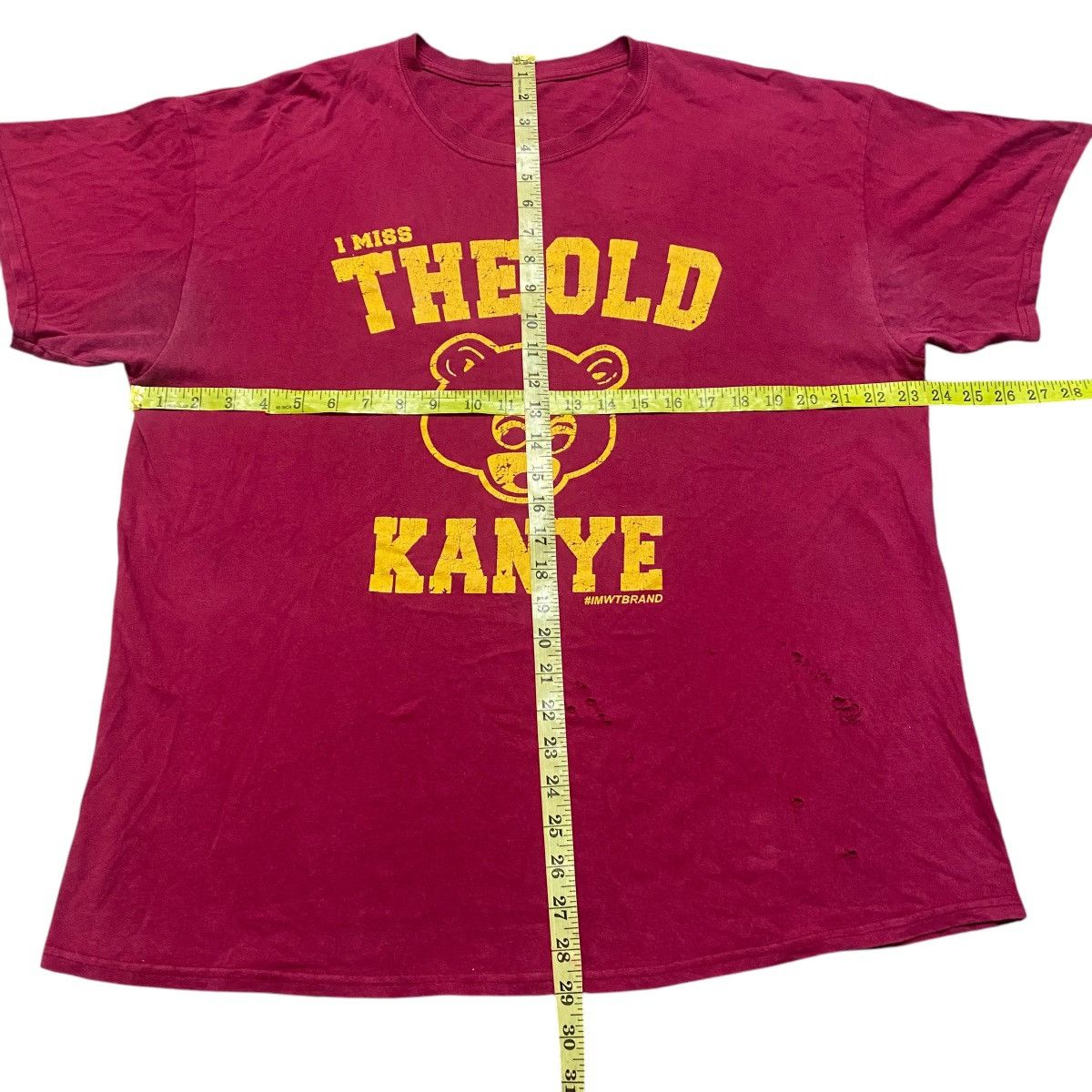 Kanye West I Miss The Old Kanye Shirt Distressed Size US XL / EU 56 / 4 - 13 Thumbnail