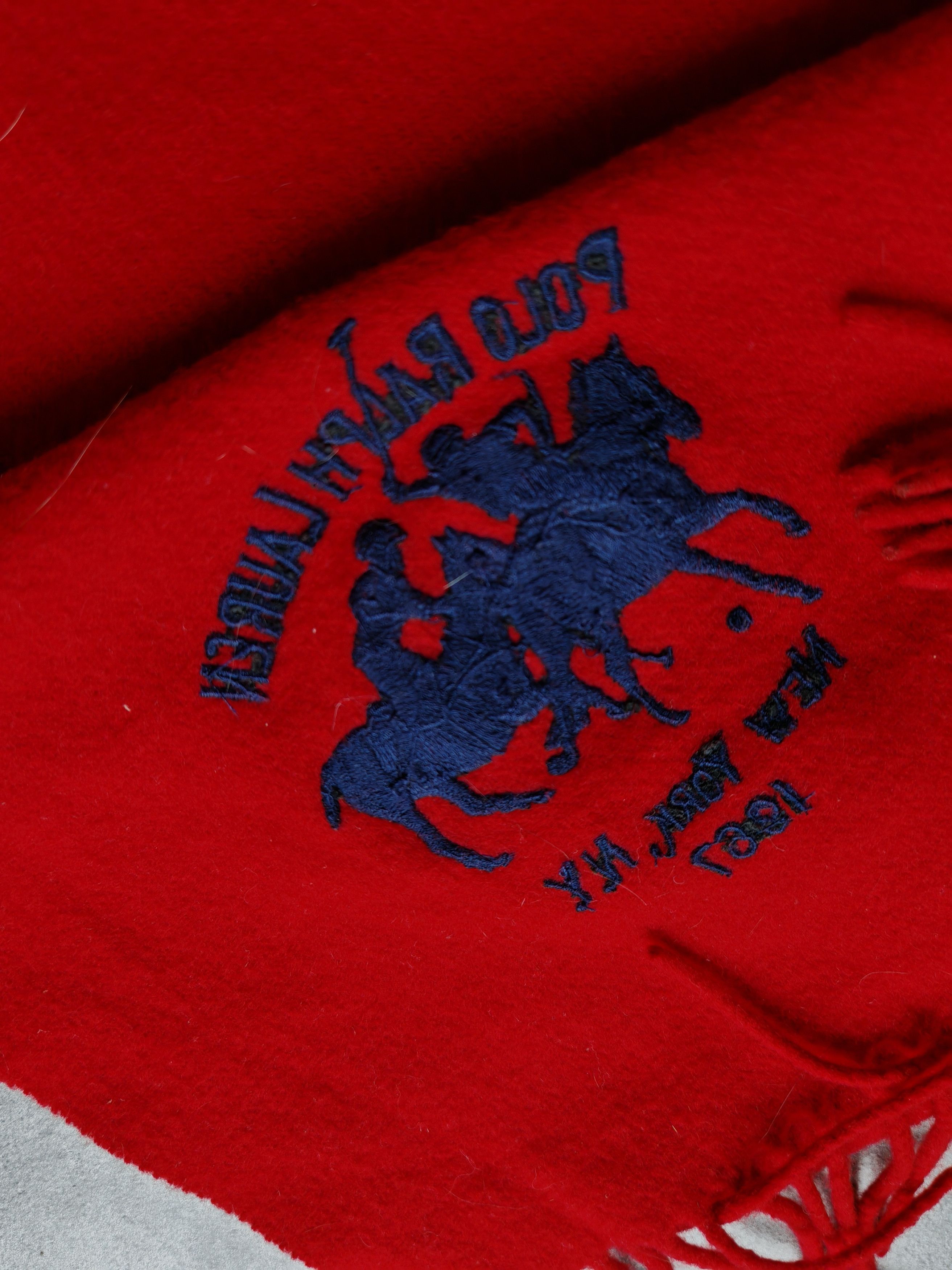 Polo Ralph Lauren Vintage Polo Ralph Lauren Scarf Size ONE SIZE - 5 Thumbnail