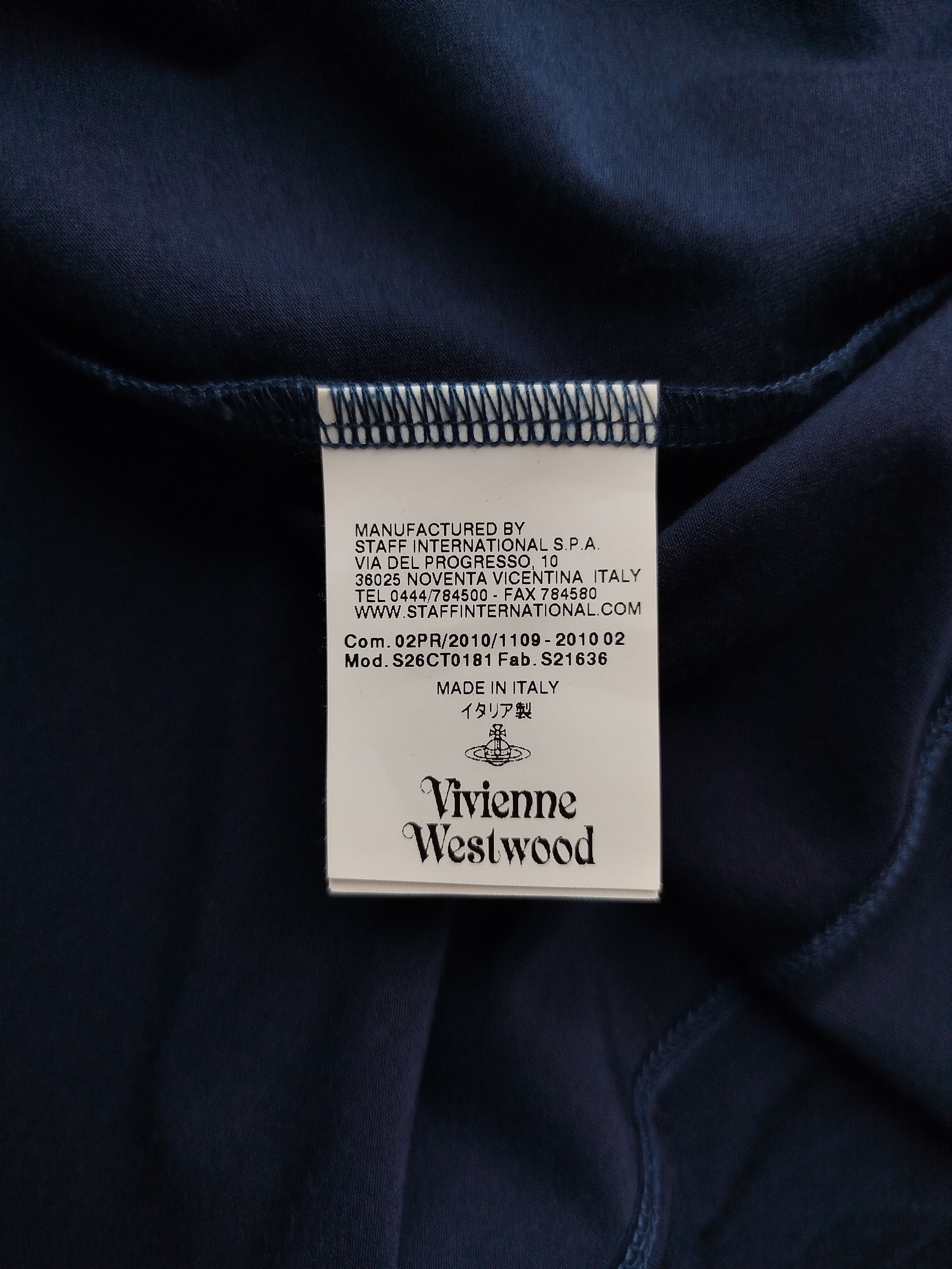 Vivienne Westwood Dress Long Sleeve Asymmetric Draped Wool A/W 2010 Size S Size S / US 4 / IT 40 - 15 Thumbnail
