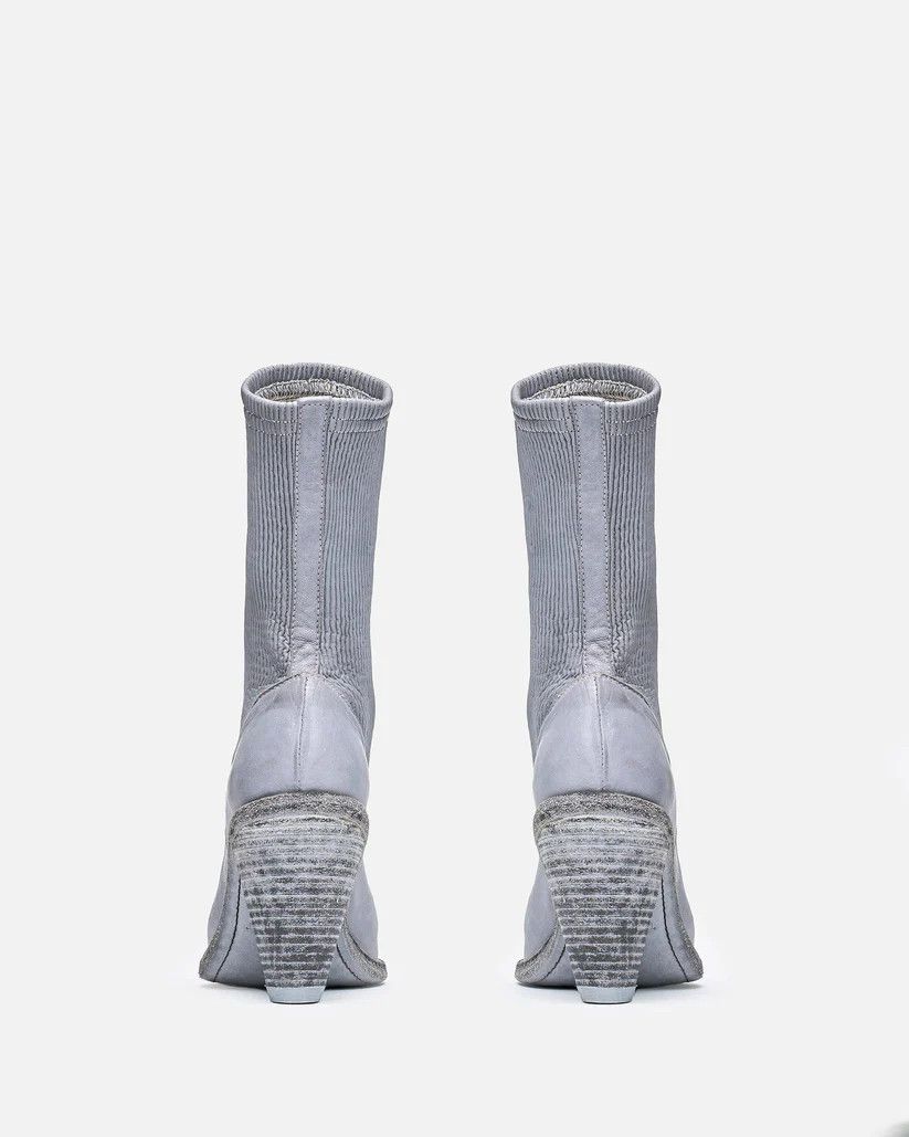 Guidi o1s1v1r1oon0825 Mn06e Kangaroo Leather High Heel in Grey Size US 8 / IT 38 - 3 Thumbnail