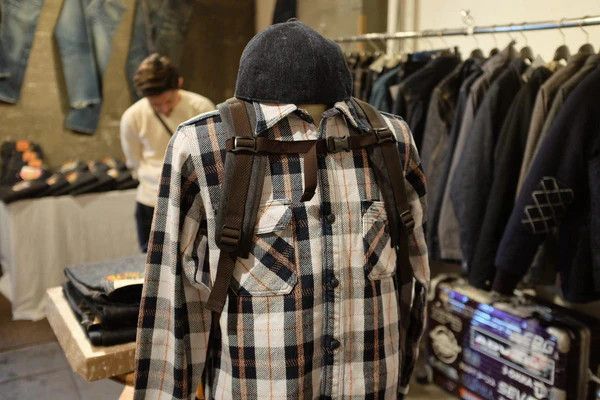 Samurai Jeans Samurai Jeans Rope-dyed Indigo Heavy Flannel Work Shirt Size US S / EU 44-46 / 1 - 1 Thumbnail