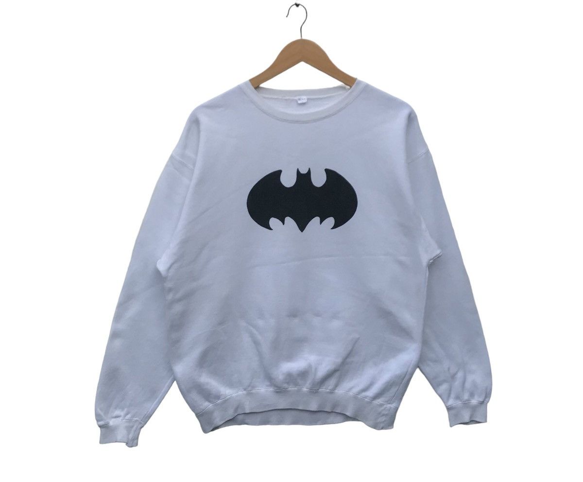 Anime Vintage Batman Logo Sweatshirt Super Hero Sweater Size US M / EU 48-50 / 2 - 1 Thumbnail