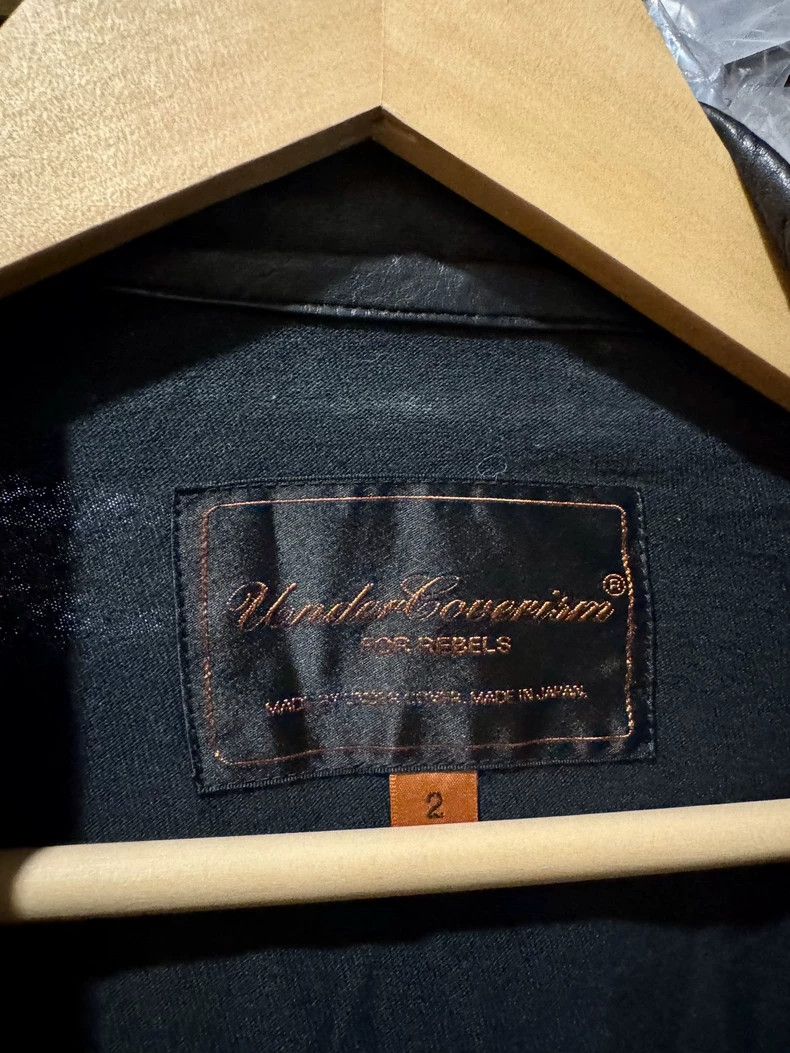 Undercover UNDERCOVER 06ss T Locomotive Leather jacket 2505-Nextarrow Size US M / EU 48-50 / 2 - 8 Thumbnail