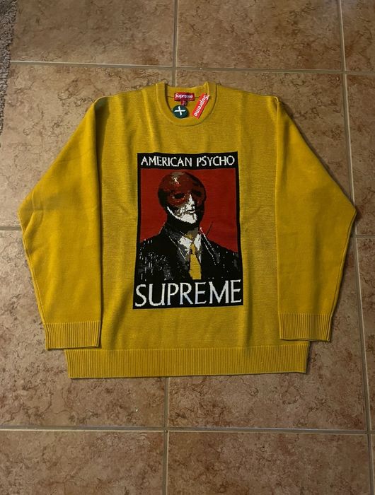 Supreme FW23 Supreme American Psycho sweater | Grailed