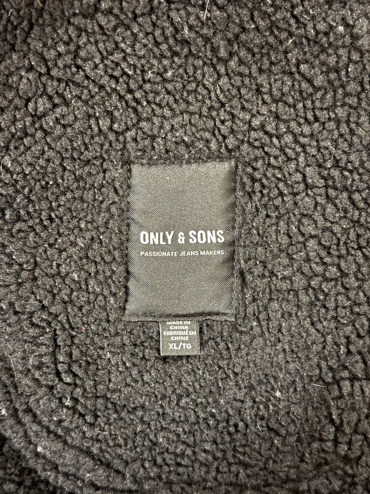 ONLY & SONS Sheepskin coat Size US XL / EU 56 / 4 - 7 Thumbnail