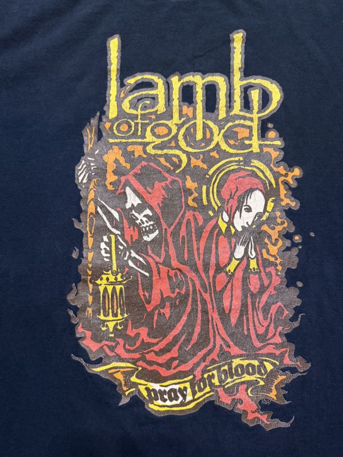 Other Vintage Lamb of God Pray for Blood Tour Tee XL Size US XL / EU 56 / 4 - 5 Thumbnail