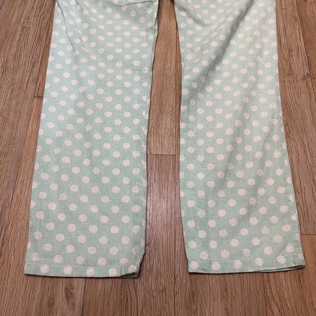 Issey Miyake 2000s Mercibeaucoup By Issey Miyake Polkadot Light Green Size US 26 / EU 42 - 8 Thumbnail