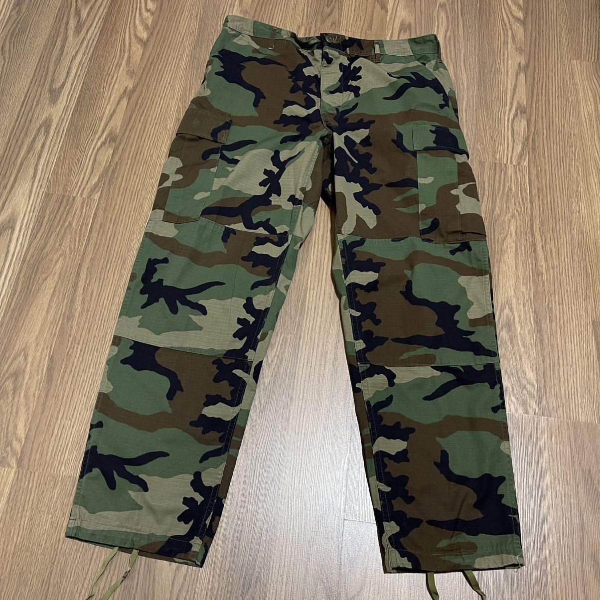 Vintage Vintage style army military camo cargo pants Size US 36 / EU 52 - 2 Thumbnail