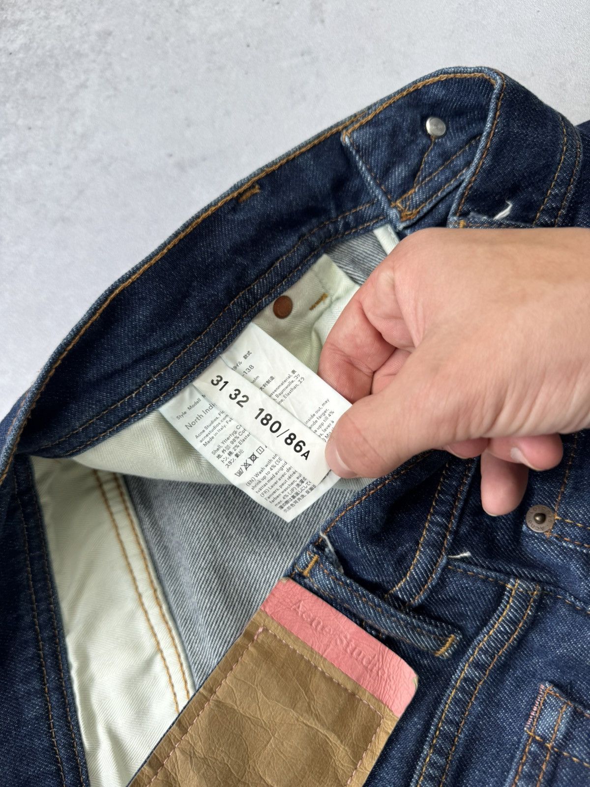Acne Studios Acne Studios Men's Blue Jeans Size US 31 - 9 Thumbnail