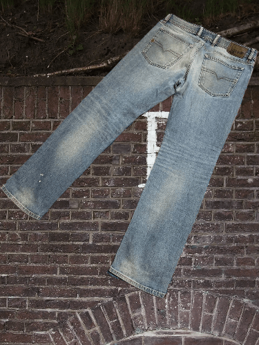 Diesel × Vintage Vintage Diesel WAYKEE Baggy Denim Jeans Pants Avant Garde Size US 32 / EU 48 - 1 Thumbnail