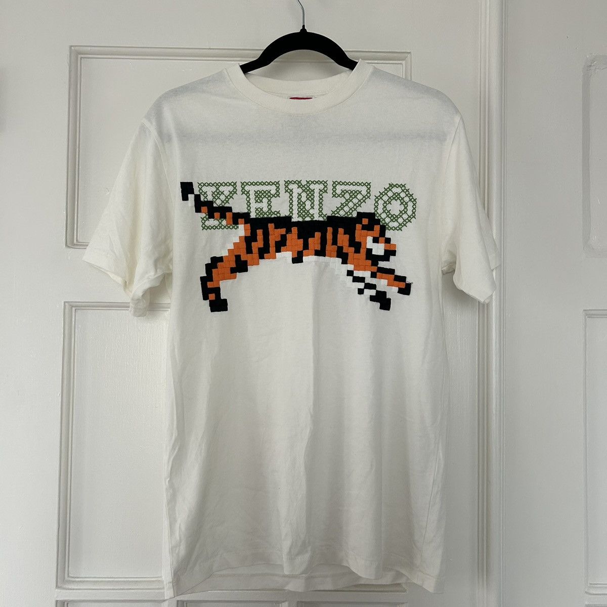 Kenzo Kenzo Tiger Pixel T-shirt Size XS / US 0-2 / IT 36-38 - 1 Thumbnail