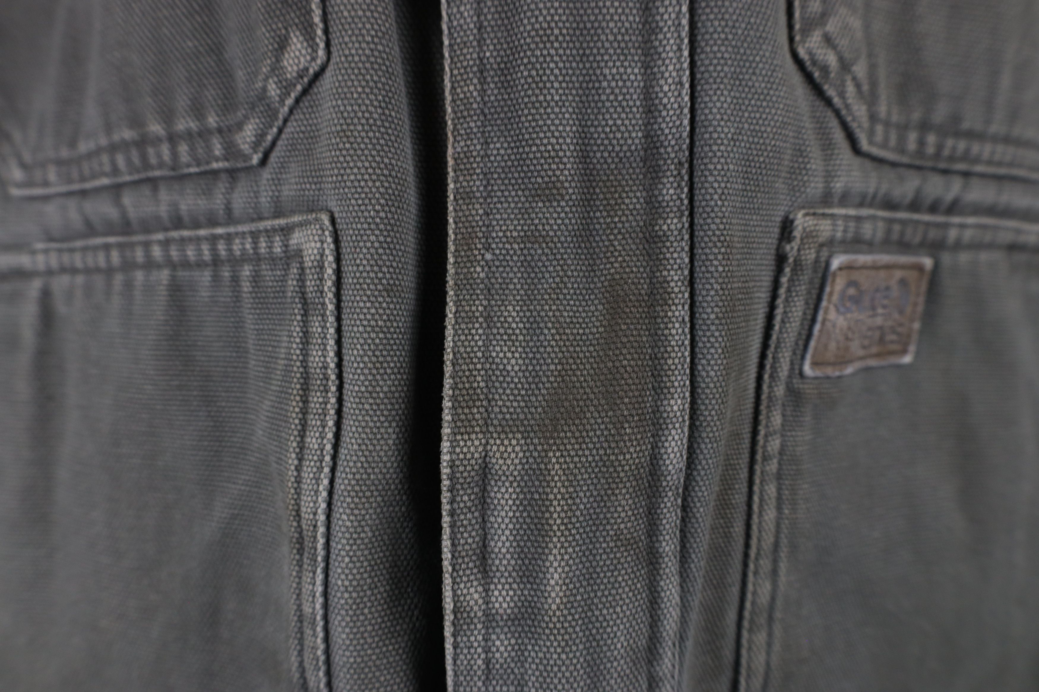 Vintage Vintage Y2K Streetwear Lined Corduroy Collar Canvas Jacket Size US XXL / EU 58 / 5 - 6 Thumbnail