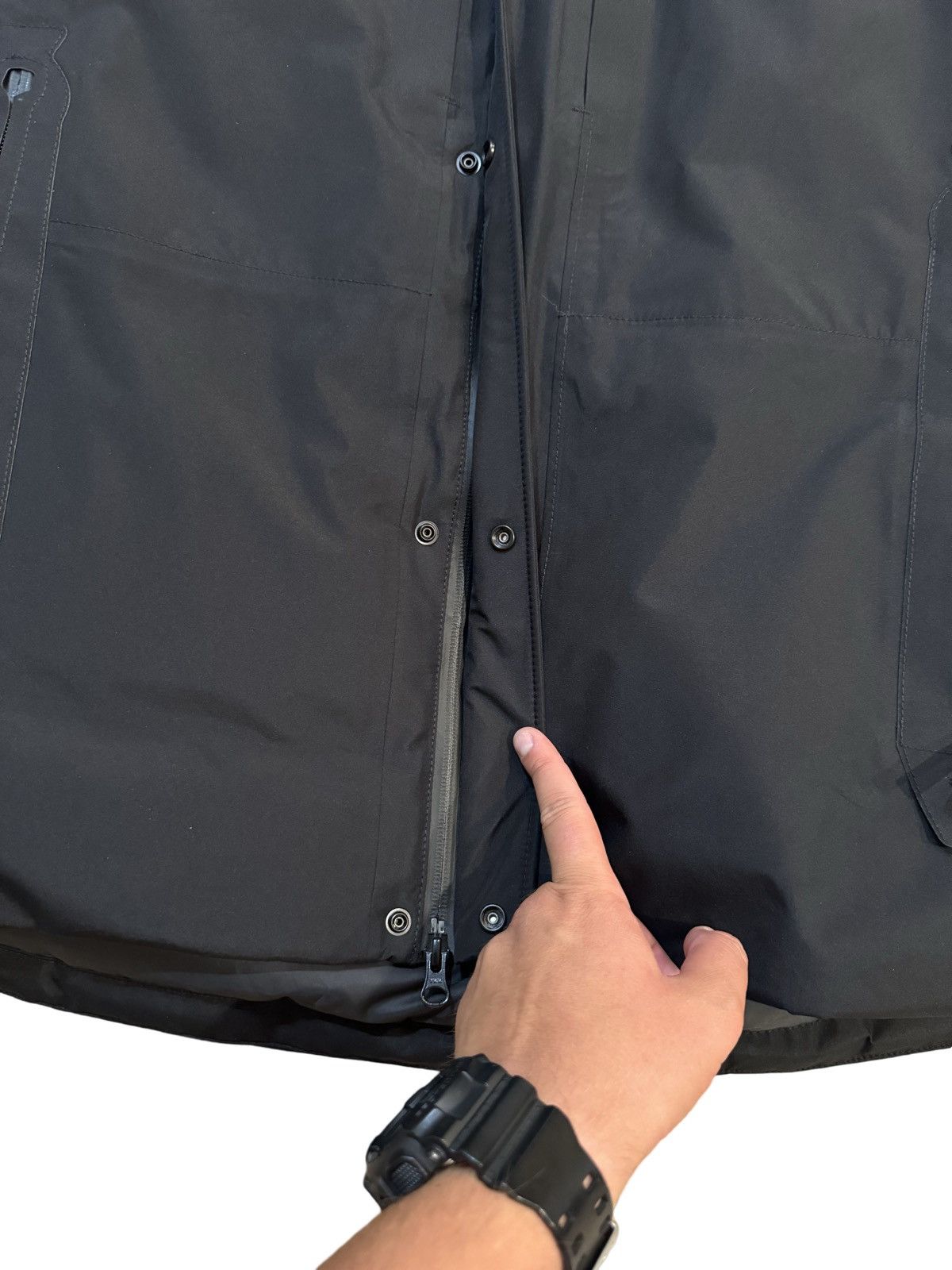 Goretex × Stone Island 1500 Stone Island 3L Gore-Tex Recycled Polyester Down Jacket Size US XL / EU 56 / 4 - 8 Thumbnail